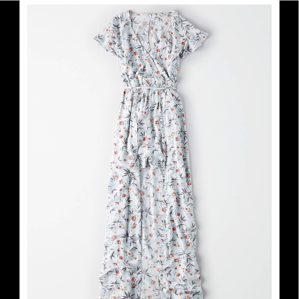 AE Printed Maxi Romper